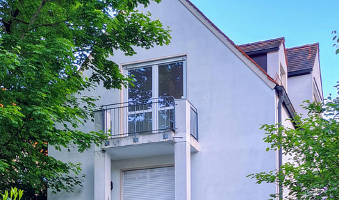 Living on the Kahnfahrt! Augsburg city center - partly furnished