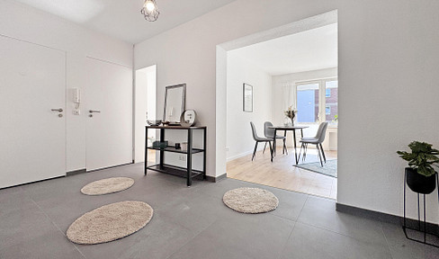 Sunny and completely renovated 3-room apartment in Schierstein