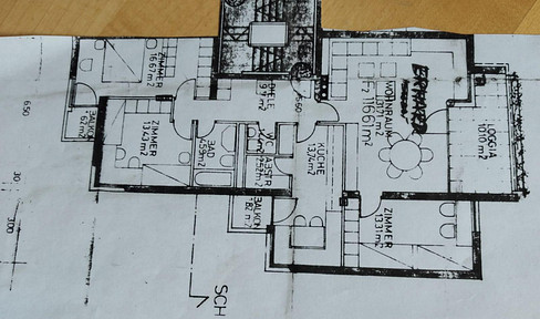 4 Zimmer Wohnung mit Terrasse