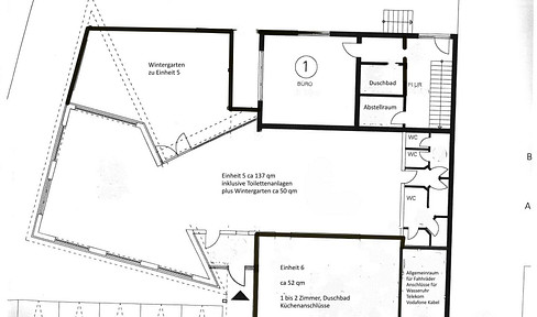 Flexible Gewerbefläche mit Wintergarten – ideal für Büro, Praxis oder Kanzlei