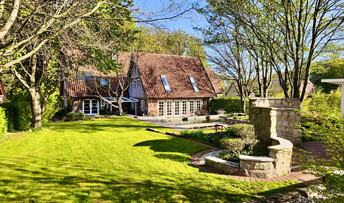 „Exklusives Landhaus-Anwesen im Dreieck Bielefeld-Herford-Gütersloh – Stilvolles Doppelhaus“