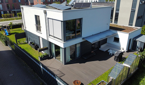 Exklusives KfW 55 Einfamilienhaus in Hamburg Neugraben Vogelkamp.