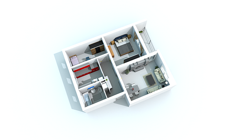 Commission-free: 3-room apartment with balcony in Ingolstadt South - also ideal as a capital investment