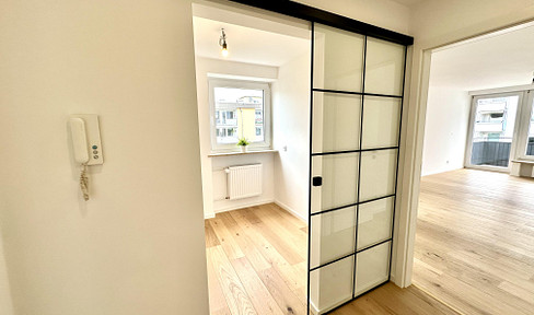 Von privat - Frisch sanierte 2-Zimmer-Wohnung in München Schwabing – Ruhig zum Innenhof