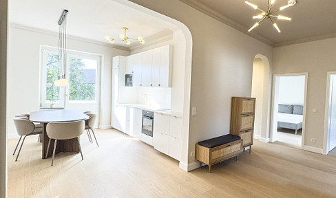 Sanierte 4-Zimmer-Altbauwohnung im Zooviertel inkl. EBK - provisionsfrei!