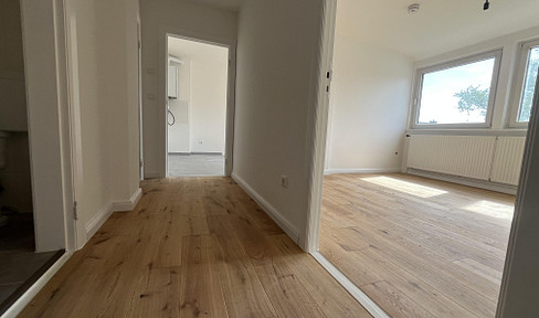 Renovierte 2-Zimmerwohnung mit Wohnküche im Dachgeschoss