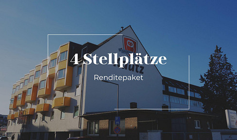 Renditepaket in Köln-Sülz: 4 Tiefgaragenplätze voll vermietet in Bestlage