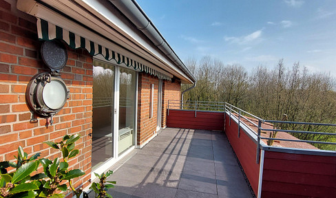 Penthousewohnung in Flensburg-Mürwik am Naturschutzgebiet