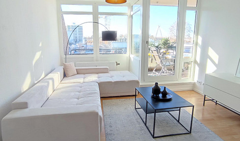 Available: Bright, stylishly furnished 2-room apartment - investment or owner-occupancy