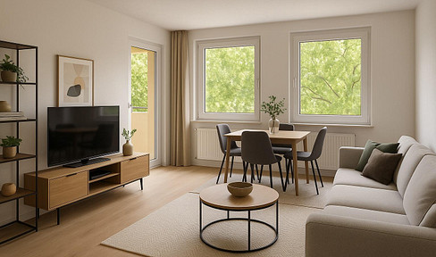 Solide vermietete 3-Zimmer-Wohnung als Kapitalanlage – inflationssicher & renditestark