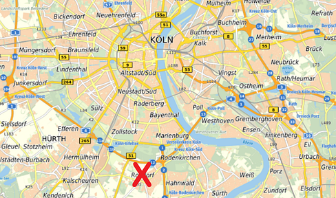 Wachstumsstandort Rondord, grüne Oase mit Loggia im EG 80 qm 4 zimmer unvermietet provisionsfrei