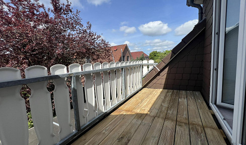 Spacious 3-room apartment with balcony - renovated!