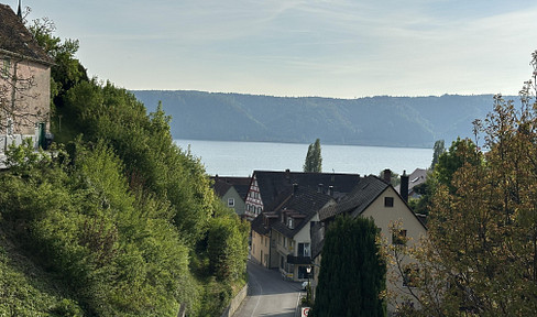 3-room apartment with views over the historic town center to Lake Constance