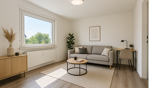 Ansprechende und gepflegte 3-Zimmer-Wohnung in OF-Tempelsee