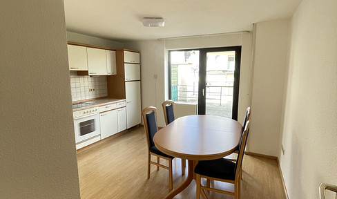 Möbliertes 1,5-Zimmer Appartment mit großer Sonnenterrasse, nahe Klinikum