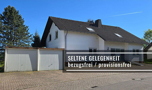 No fees, no commission: Flexible three-family house in Weilburg.