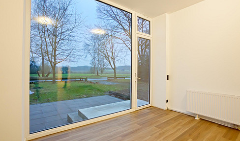 Himbergen - hochwertig sanierte Wohnung mit 2 Terrassen ab sofort