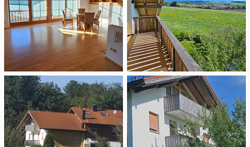 Provisionsfreie 3-Zimmer-Maisonette mit traumhaftem Bergblick – Ruhige Toplage in Traunstein-Geißing