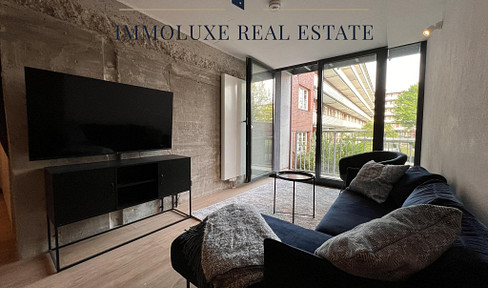 Exclusive & furnished apartment in a core-renovated bunker - design, comfort & history