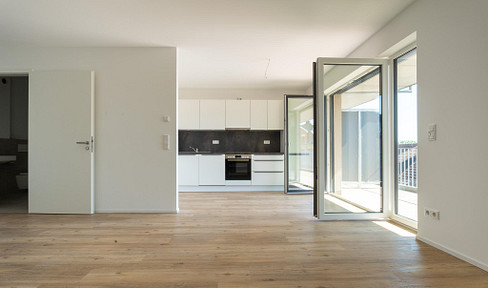 Lichtdurchflutete 2-Zimmerwohnung am Stadtpark! **Neubau**