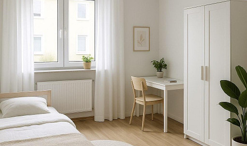 Möbliertes WG Zimmer im Grünen - Rückzugsort mit stilvollem Wohnen, Naturnähe & perfekter Anbindung