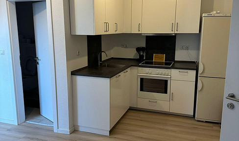 Beautiful 1-room apartment with fully equipped kitchen in the heart of Friedberg