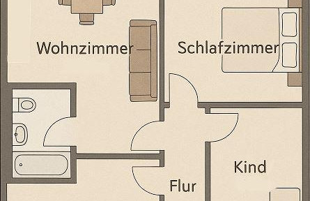 Vermietete 3-Zimmer ETW mit 4,5% Rendite in gepflegtem 8-Familienhaus aus den 90ern