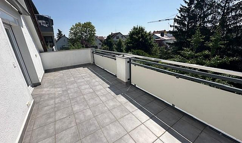 Zentral-gelegene Maisonnette-Wohnung in ruhiger Lage mit Blick ins Grüne