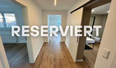 FREE OF PROVISION | Freshly renovated semi-detached house with 4.5 rooms and large plot of land