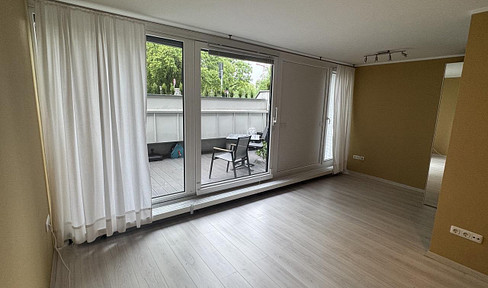 High-quality 1.5-room apartment on the Flaucher