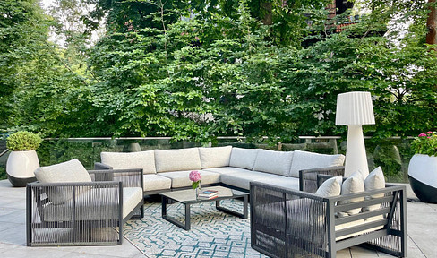 Prov.-frei / Zum Festpreis: Kernsanierte DESIGN-VILLA in LICHTERFELDE mit parkähnlichem Grundstück