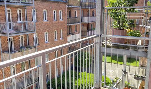 Fantastic 2-room apartment with balcony in NBG Nord