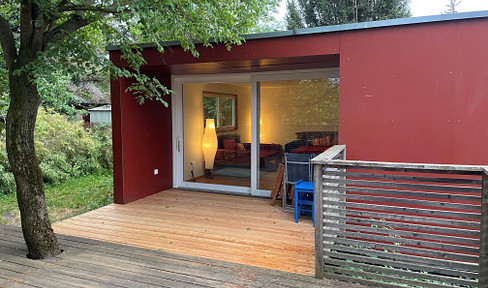 Einmalige Gelegenheit: Modernes Architekten-Microhouse am privaten Schellensee - U6-Endstation