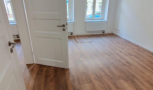 Renovated 2 room apartment + balcony in Gohlis