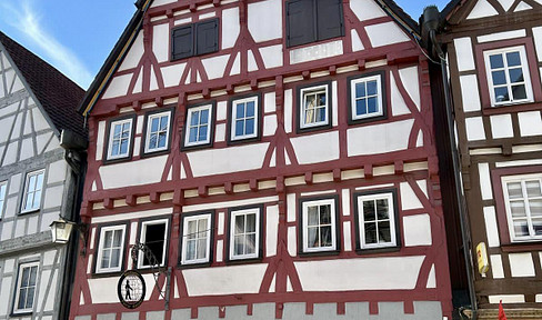 Beautiful historic half-timbered house