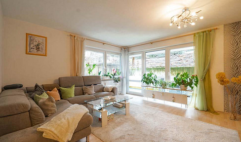 3,5 Zimmer Souterrain + 2 Bäder, EBK und Terrasse - 100qm