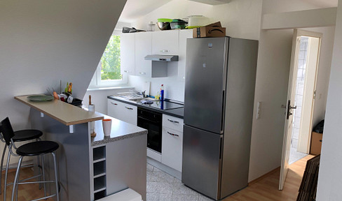 2 ZKB (59 m²) DG-Wohnung mit Küche ab 01.08.2025 zu vermieten