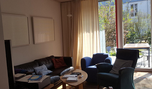Corner terraced passive house