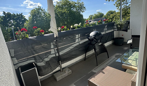 Stilvolle 3-Zimmer-Wohnung mit großem Balkon in Düsseldorf-Niederkassel  . PROVISIONSFREI!