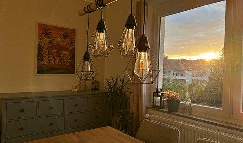 OS-Innenstadt, wonderful 3 room apartment on the 2nd floor, 85 sqm with garden use