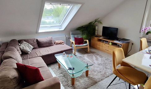 2-Zimmer DG-Wohnung mit seperatem Zimmer - ideal für das Homeoffice
