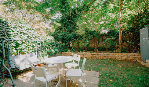Your oasis in the middle of the city - 3-room garden apartment, commission-free and ready to move into!