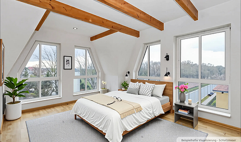 Lichtdurchflutete Maisonette mit Galerie und besonderem Flair im Dachgeschoss