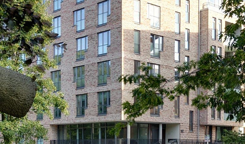 furnished apartment warm rent students trainees Kiel city center on the waterfront 1 room