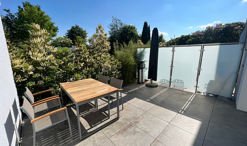 Schildesche: Ground floor apartment with 20 sqm south-facing terrace at Bultkamp-Park / solar / geothermal energy