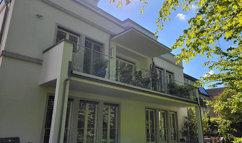 Modern maisonette with garden - stylish living on two levels