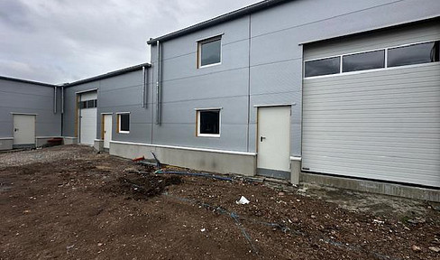 Halls under construction - available from QIII 2025 - New production and storage hall Delitzscher Str. 82