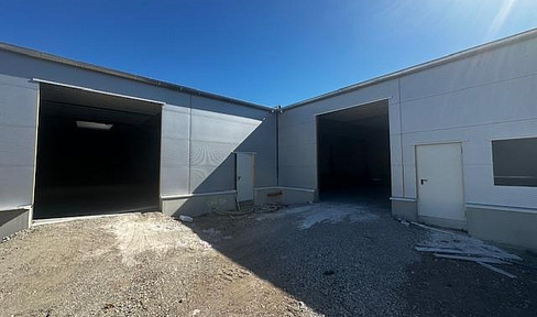 Halls under construction - available from QIII 2025 - New production and storage hall Delitzscher Str. 82