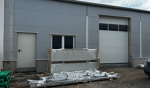 Halls under construction - available from QIII 2025 - New production and storage hall Delitzscher Str. 82