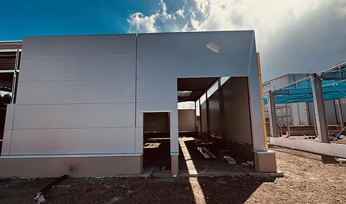 Halls under construction - available from QIII 2025 - New production and storage hall Delitzscher Str. 82